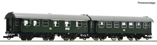 Roco 6200123 - H0 - 2-tlg. Set Umbauwagen, DB, Ep. III - Set 1